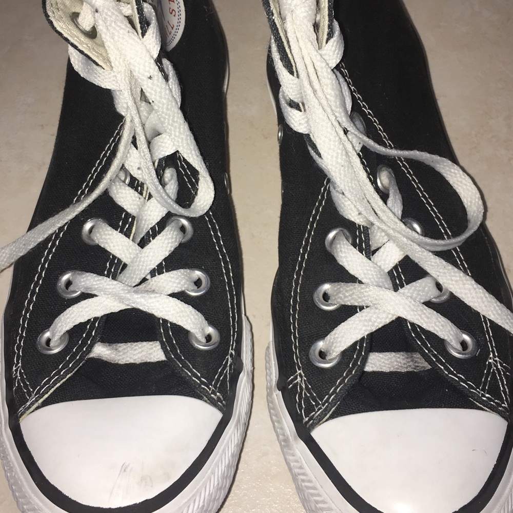 Black High Top Converse